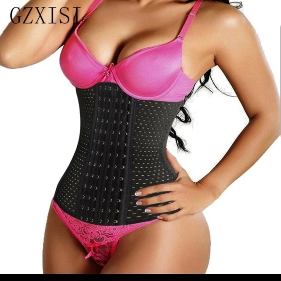 Top quality ! 4 Spiral steel boned waist training - Picture 3 of 5